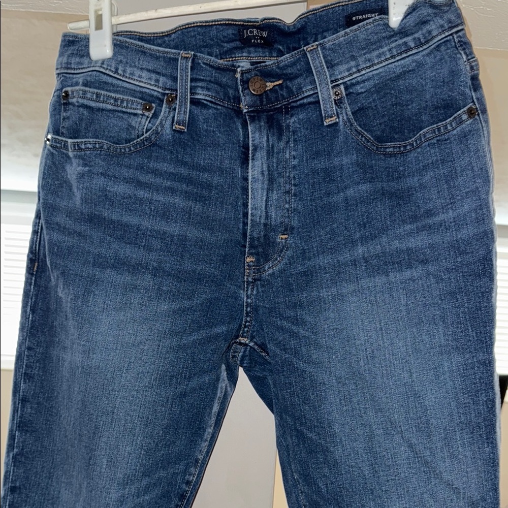 J. Crew Blue Straight Jeans